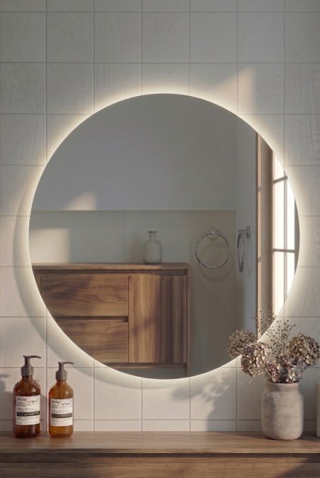 مراي مضيئة 80* 80سم 3 الوان  Revilas SM5006-80